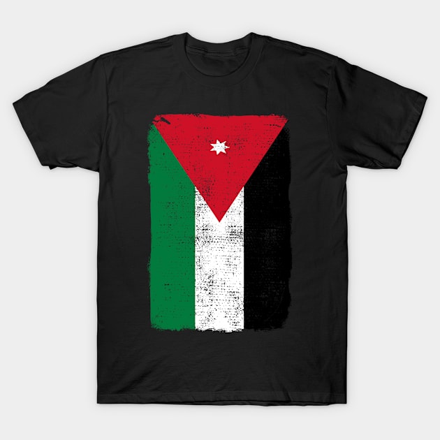 Flag Of Jordan T-Shirt by StarWheel